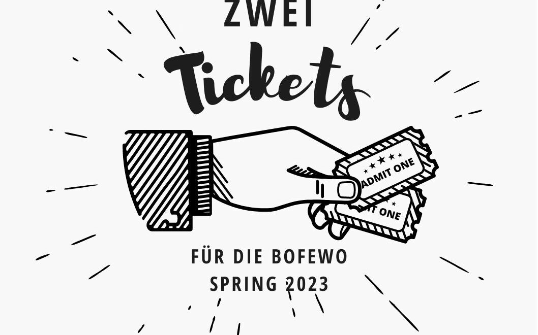 Wir verschenken 2 Tickets für die BoFeWo